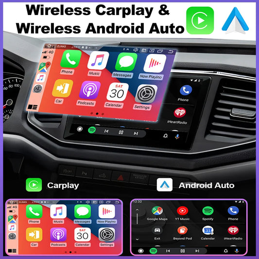 Android 14 Car For Toyota Previa ESTIMA ACR30 Tarago 2002-2006 QLED Stereo Radio Multimedia Player Head Unit GPS 4G BT Carplay