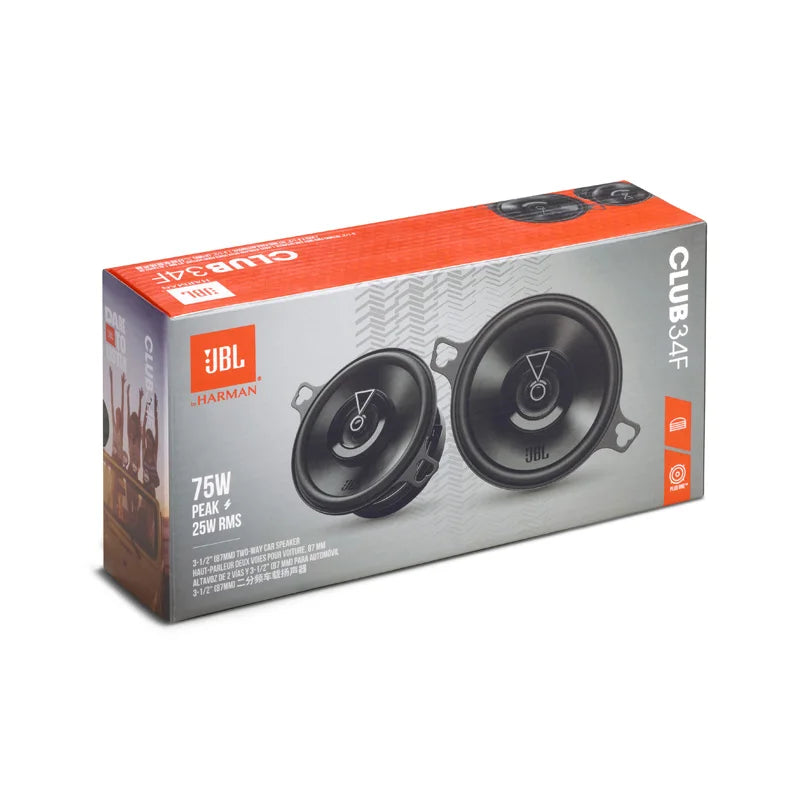 JBL car audio speaker 3.5-inch coaxial speaker treble midrange subwoofer JBL official genuine stereo speaker 3.5-inch GX328