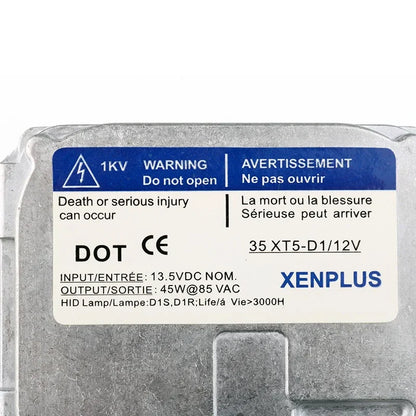 XENPLUS Auto Headlight Bulb Lighting Auto Lighting System 35XT5-1-D1/12V XT12VD1G5T3 1Z0941641A for Cadillac Lincoln