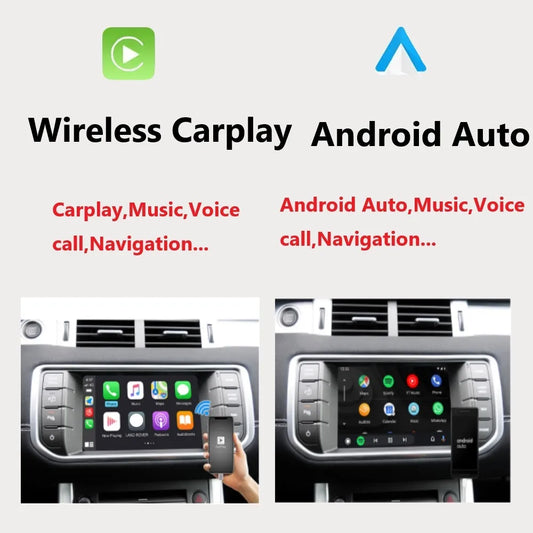 Wireless Carplay Android Auto Interface For Land Rover/Range Rover/Evoque/Discovery 2012-2016 Bosch AirPlay Car Play