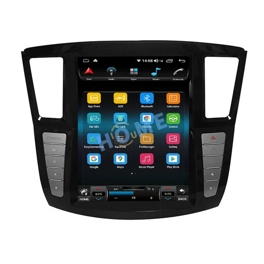 Android 12 Carplay Auto For Infiniti QX60 JX35 2014- 2019 Car Radio Automotive Multimedia Tesla Screen Bluetooth GPS WIFI DSP
