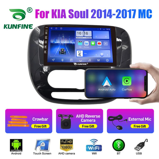 Car Radio For KIA Soul 2014-2017  2Din Android Stereo DVD GPS Navigation Video Player Multimedia Carplay Android Auto BT WIFI QL
