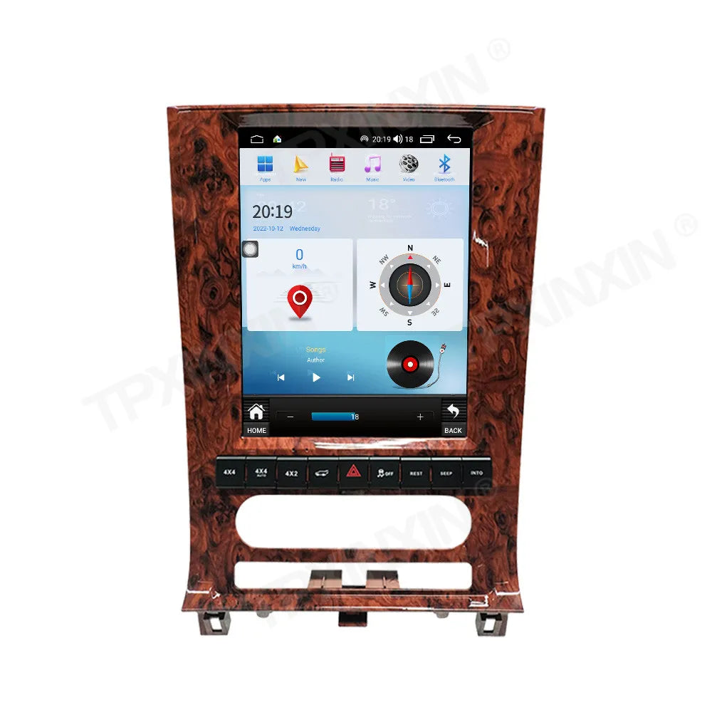 Android 13.0 Auto Multimedia Player Screen For Lincoln Navigator 2010-2013 Carplay Car Radio 12.1 Inch GPS Navigation Head Unit
