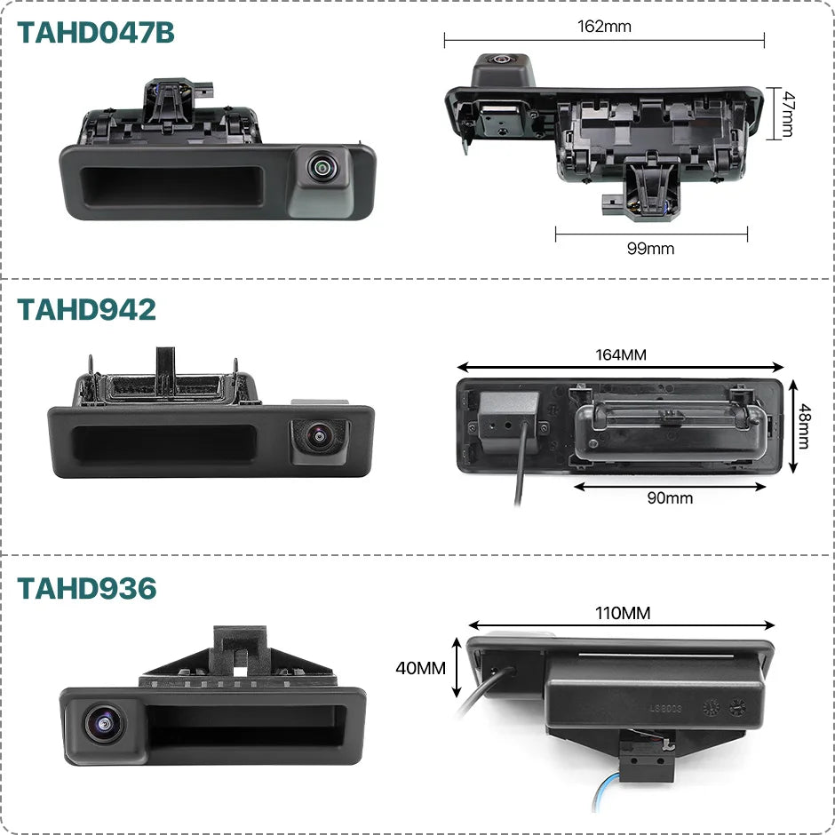 Dynamic Trajectory Trunk Handle Rear View Camera For BMW X1/3/5 E39 E53 E82 E88 E84 E90 E91 E92 E93 E60 E61 E70 F10 F30 F11 F25
