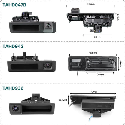 Dynamic Trajectory Trunk Handle Rear View Camera For BMW X1/3/5 E39 E53 E82 E88 E84 E90 E91 E92 E93 E60 E61 E70 F10 F30 F11 F25