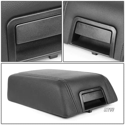 Car Center Console Armrest Lid Cover GECS-004-BK For Ford F-150 F150 Lincoln Mark LT 2004-2008 Arm Rest Latch Box