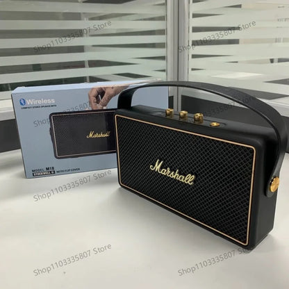 Marshall M18 Portable Sound Speaker Stereo Music Player Wireless Bluetooth Speaker Home Outdoor Classical Music Player
