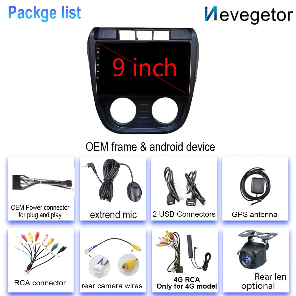Android 14 Stereo Car Radio For VOLKSWAGEN Crossfox 2003-2009 Multimedia Video Player 4G GPS Android Auto CarPlay DSP No 2 Din