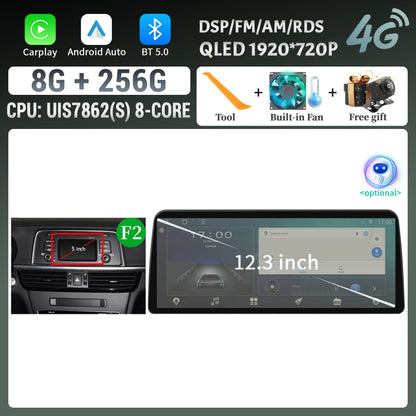 12.3inch Android 14 For KIA K5 Optima 2015 2016 2017 2018 2019 Car Radio Multimedia Navigation GPS Carplay Stereo Touch Screen