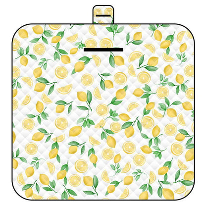 Ultrasonic Picnic Mat Thickened Waterproof Beach Blanket Camping Tent Grassland Mat Outdoor Sleeping Pad Camping Accsesorios