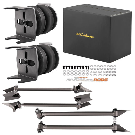 Air Ride Suspension 2.75 Axle Mount  Weld On 4 Link Kit Brackets 2500 Bags for Dodge Ram 1500 2500 3500