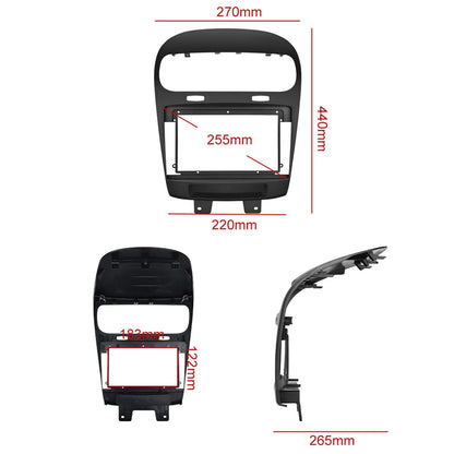 For Dodge Journey Fiat Leap Freemont 2011-2020 Car Radio Multimedia Navigation Wireless BT Carplay Touch Screen Head Unit Stereo