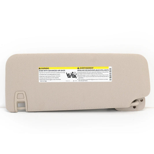 Sun Shield Board for Cadillac Escalade Chevrolet Silverado 2007-2014 For GMC Yukon 2007-2014 Beige ABS Lights Makeup Sun Visor
