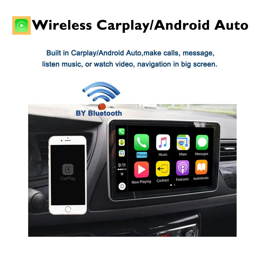 FYT 12G+256G Carplay Auto Android 14.0 4G LTE 360 Camera IPS Car DVD Player GPS WIFI Bluetooth Radio For Porsche Macan 2010-2016
