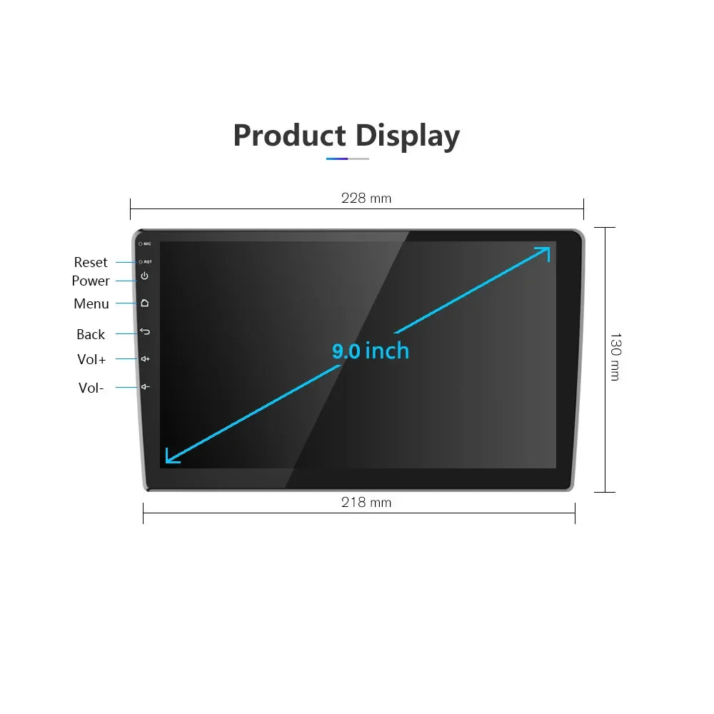 Android 14 For Ford Ranger 3 2011-2015 Car Radio Multimedia Navigation 4G GPS Bluetooth Wireless Carplay Head Unit Screen Stereo