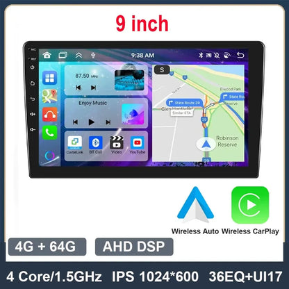 ESSGOO 2 Din Android Car Radio Automotive Multimedia Wireless Carplay GPS Stereo For Volkswagen Nissan Hyundai Kia Toyota Ford