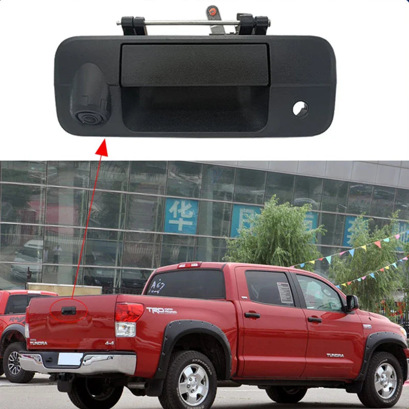 AHD 1080P NTSC Pickup Truck Tailgate Handle Rear View Reverse Camera For Totyota Tundra 2007-2013 Waterproof Backup Camera