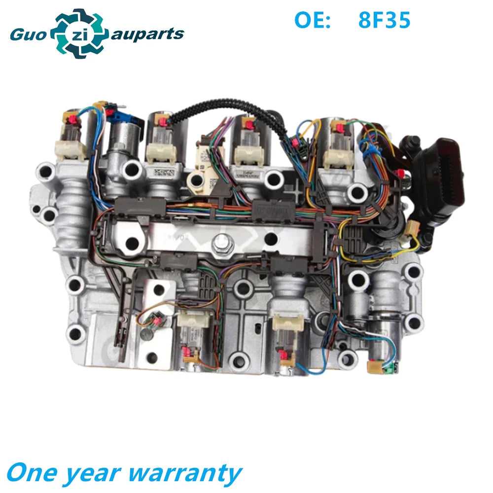 High Quality 8F35 8-Speed Automatic Transmission Valve Body With Solenoids With Wiring Harness For Ford Auto Parts