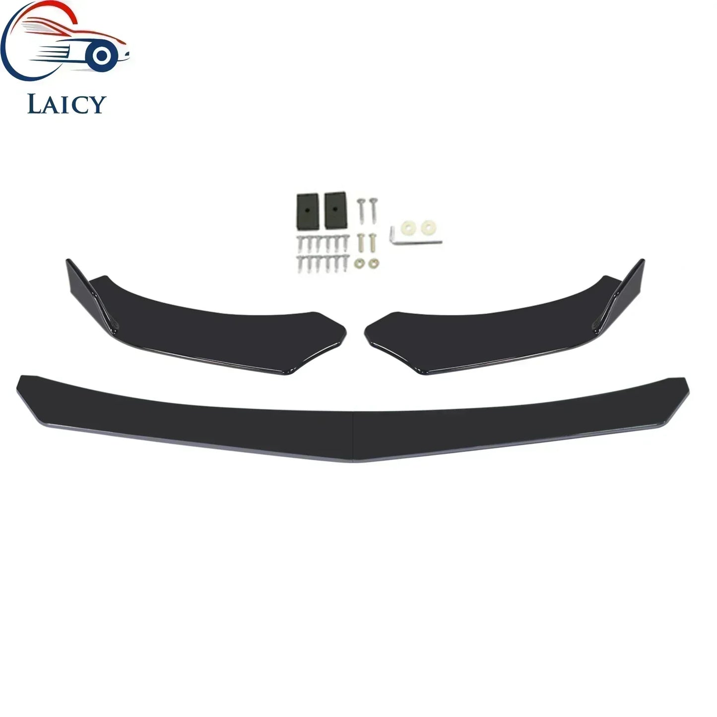 LAICY For Infiniti G37 Coupe Car Front Bumper Lip Body Kit Canard Lip Diffuser Spoiler Anti Scratch Carbon Fiber Auto Parts