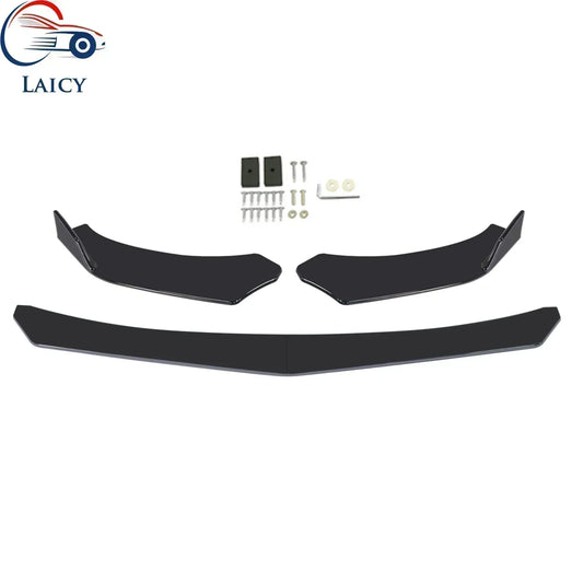 LAICY For Infiniti G37 Coupe Car Front Bumper Lip Body Kit Canard Lip Diffuser Spoiler Anti Scratch Carbon Fiber Auto Parts