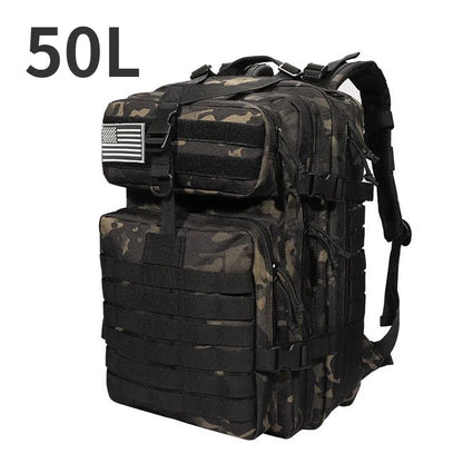 50L/30L Camo Bag Men Tactical Backpack Molle Bag Out Bag Waterproof Camping Hunting Backpack Trekking Hiking