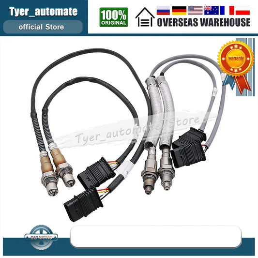 Front & Rear Oxygen Sensor Lambda Sensor 11787848482 11787848483 11787848486 11787848487 For 2015-2020 BMW M2 M3 M4 F87 F80 F82