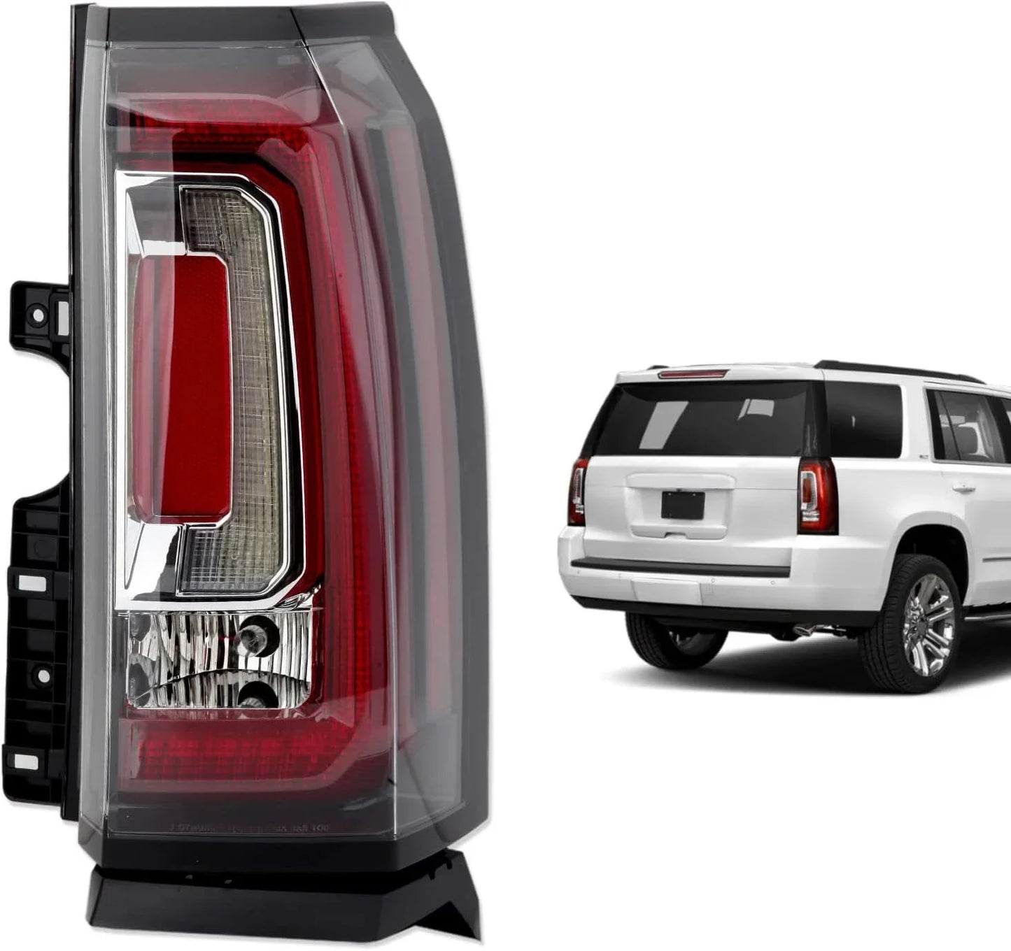 For GMC Yukon XL 2015 2016 2017 2018 2019 2020 Car Rear Bumper Tail Light Brake Stop Light Tail Lamp Assembly 84536242 84536243