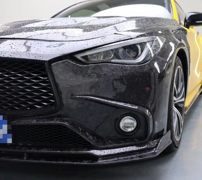 MRD Q60 Carbon Fiber Body Kits for Infiniti Q60 Carbon Hood Bumper Front Lip Fender Spoiler Trunk Diffuser