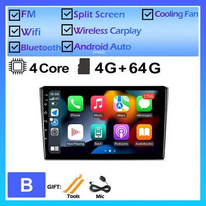 Android 14 WiFi For Mazda CX9 TB 2006 2007- 2010 2016 Car Radio Multimedia Player DSP Stereo GPS 4G Split Screen Bluetooth