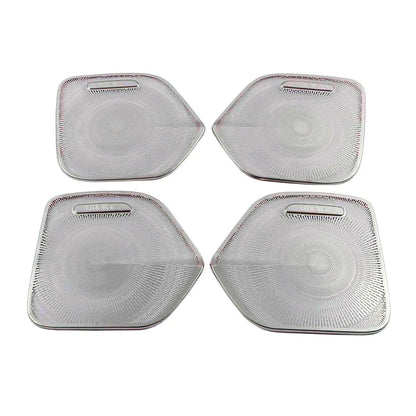 Car styling Audio Speaker Auto Door Loudspeaker decoration Covers Stickers for Lincoln Corsair 2018-2020 Interior Accessories