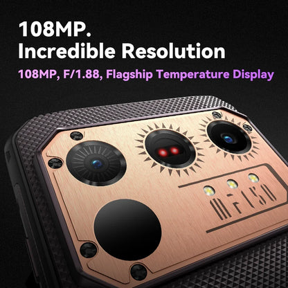 IIIF150 Raptor Rugged Machine 6.8'' 120Hz 10000mAh 12GB+256GB 108MP UltraThin Rugged Celular G99 Android 13