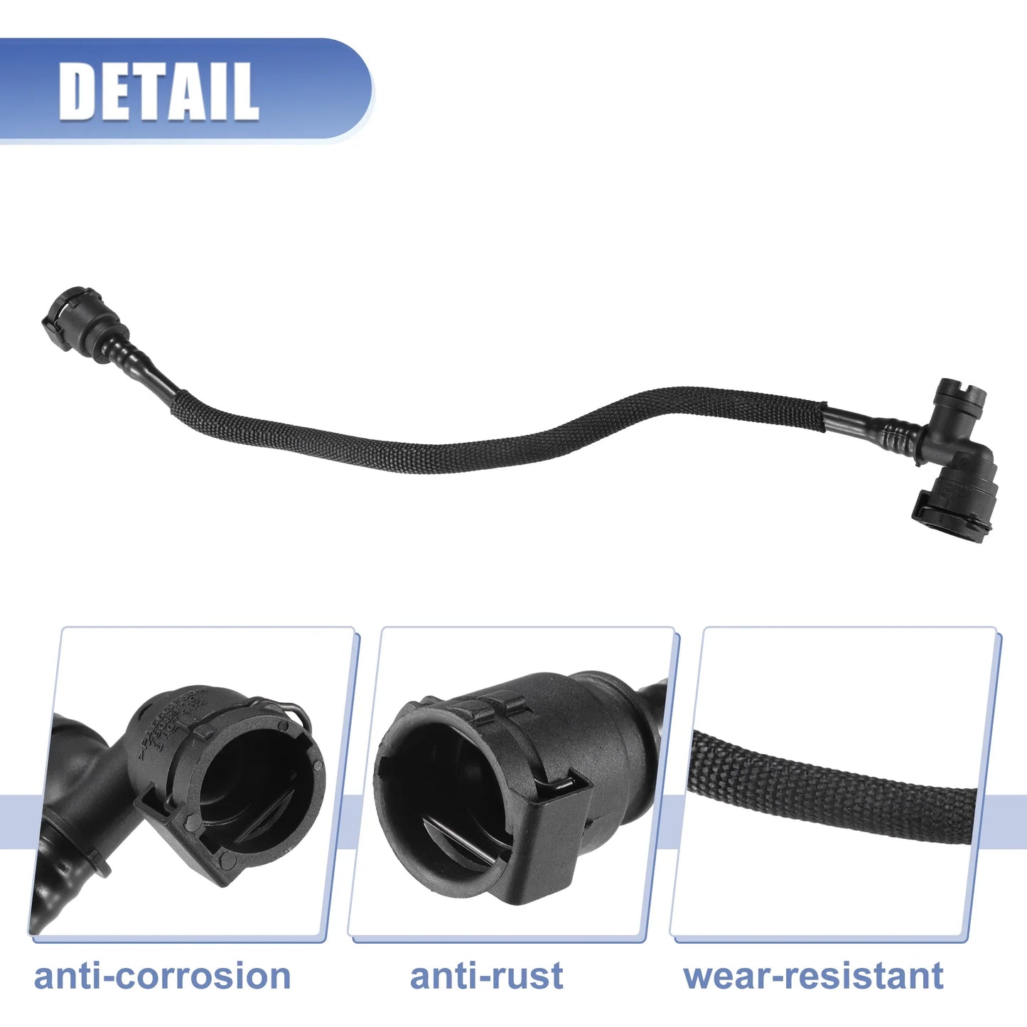 UXCELL Car Heater Hose Radiator Expansion Tank Pipe for BMW X1 X2 for Mini Cooper No.17127617366