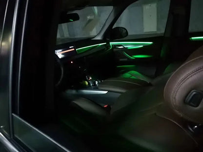 Interior door Automatic ambient light For BMW X5 X6 F15 F16 2014-2018 conversion Car decorative lighting tuning car