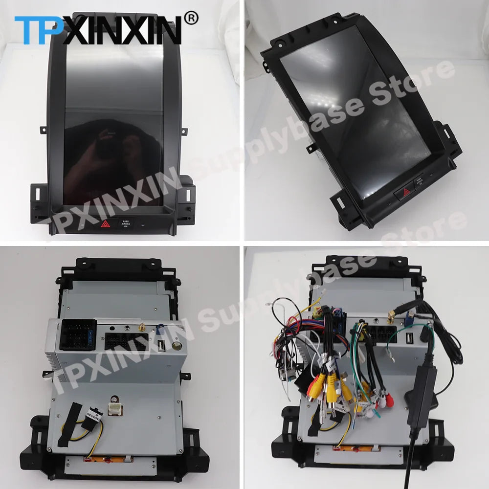 Qualcomm Tesla Carplay Android Car Radio 2 Din Stereo Receiver For Ford Taurus 2010-2013 2014 2015 2016 2017 2018 GPS Unit Audio