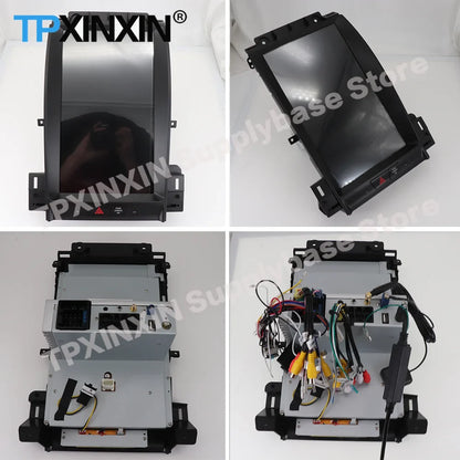Qualcomm Tesla Carplay Android Car Radio 2 Din Stereo Receiver For Ford Taurus 2010-2013 2014 2015 2016 2017 2018 GPS Unit Audio