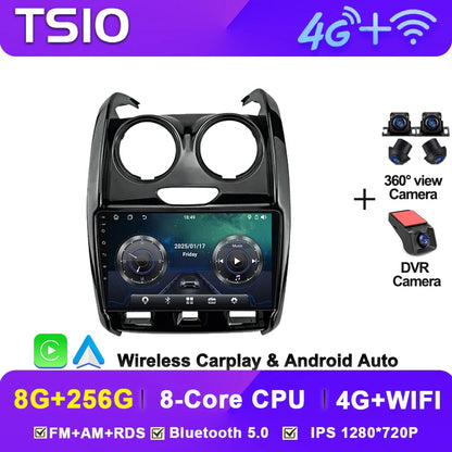 Car Multimedia Player For Renault Duster 2015 - 2021 For LADA Largus 2021 Automotive Multimedia Mirror Link Intelligent System