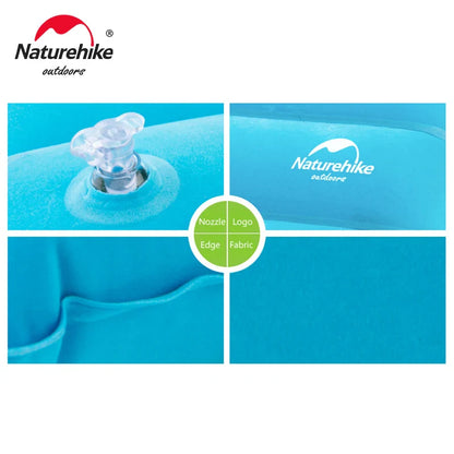 Naturehike Outdoor Camping Hiking Ultralight Travel Pillow Portable Airplane Travel Inflatable Folding Pillows Soft Comfortable