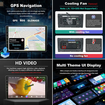 9 inch GPS Navigation for KIA Morning 3 picanto 2017 - 2020 Android Auto Car Radio Video Multimedia Player DSP Stereo Bluetooth