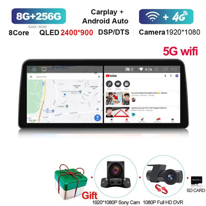 For Honda Accord 8 Spirior /Acura Tsx 2009 2020-2013 Car Radio Multimedia Player GPS Navi Auto Carplay Stereo Android 14 Screen