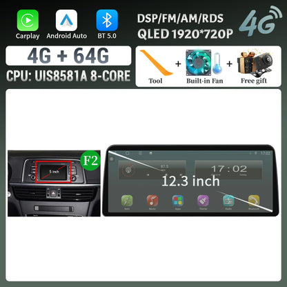 12.3inch Android 14 For KIA K5 Optima 2015 2016 2017 2018 2019 Car Radio Multimedia Navigation GPS Carplay Stereo Touch Screen