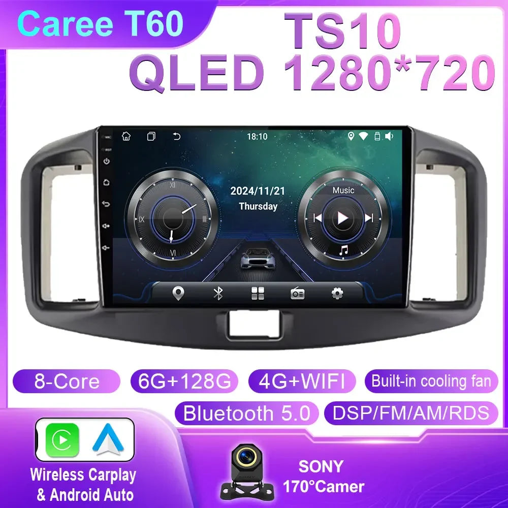 Autoraido For Daihatsu Mira 2013 - 2017 Car Radio Multimedia Video Player Navigation GPS Android 14 Stereo 4G No 2din 2 din dvd