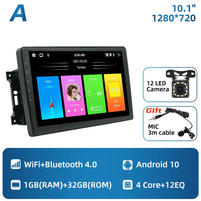 For Dodge Dakota 2009 - 2011 2 Din Android Car Radio Navigation WIFI FM GPS Multimedia Player Autoradio Head Unit Audio Stereo