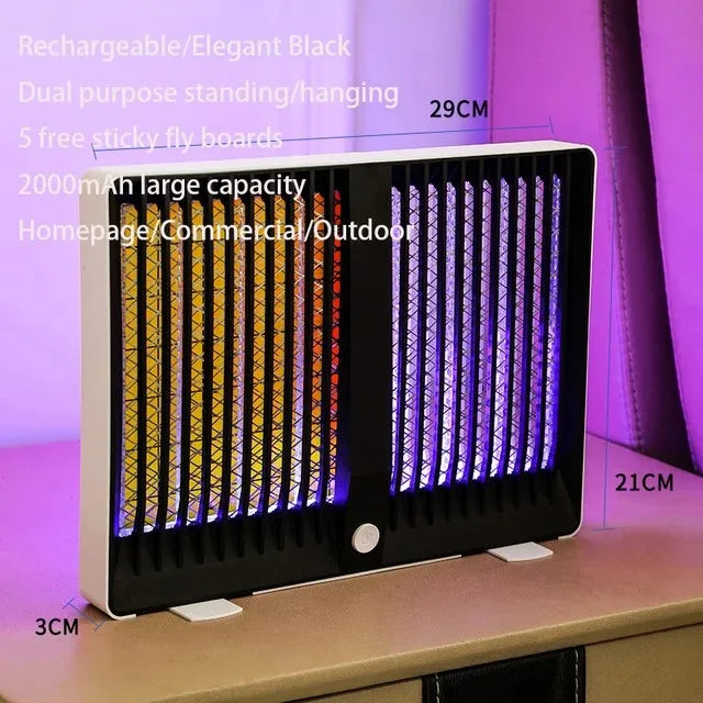 Rechargeable home and commercial anti-electric shock silent mosquito repellent lamp safe for pregnant women and babies