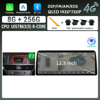 12.3inch Android 14 For KIA K5 Optima 2015 2016 2017 2018 2019 Car Radio Multimedia Navigation GPS Carplay Stereo Touch Screen
