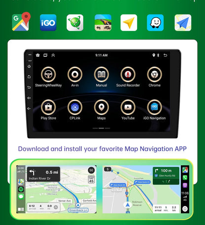 2 din Car play Android Radio Multimedia 7 9 10 inch CarPlay Android 13 Auto  stereo receiver Player 2DIN GPS 4G 64G