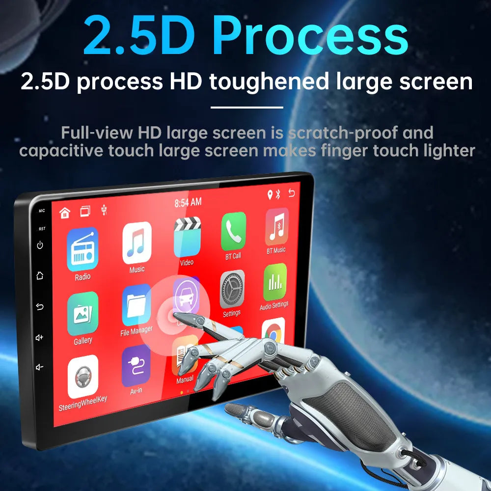 2 Din Car Android 7 9 10 Inch Car Radio Multimedia Video Player 2Din Navigation GPS FM for Nissan Kia Honda VW Hyundai  Toyota