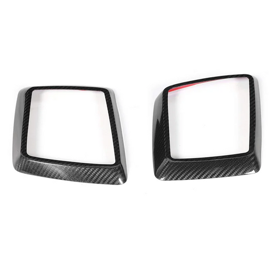 For Mercedes-Benz G-Class W463 G55 G63 2019-2020 Dry Carbon Fiber Car Hood Turn Signal Light Cover Trim Parts Accessories-A99D