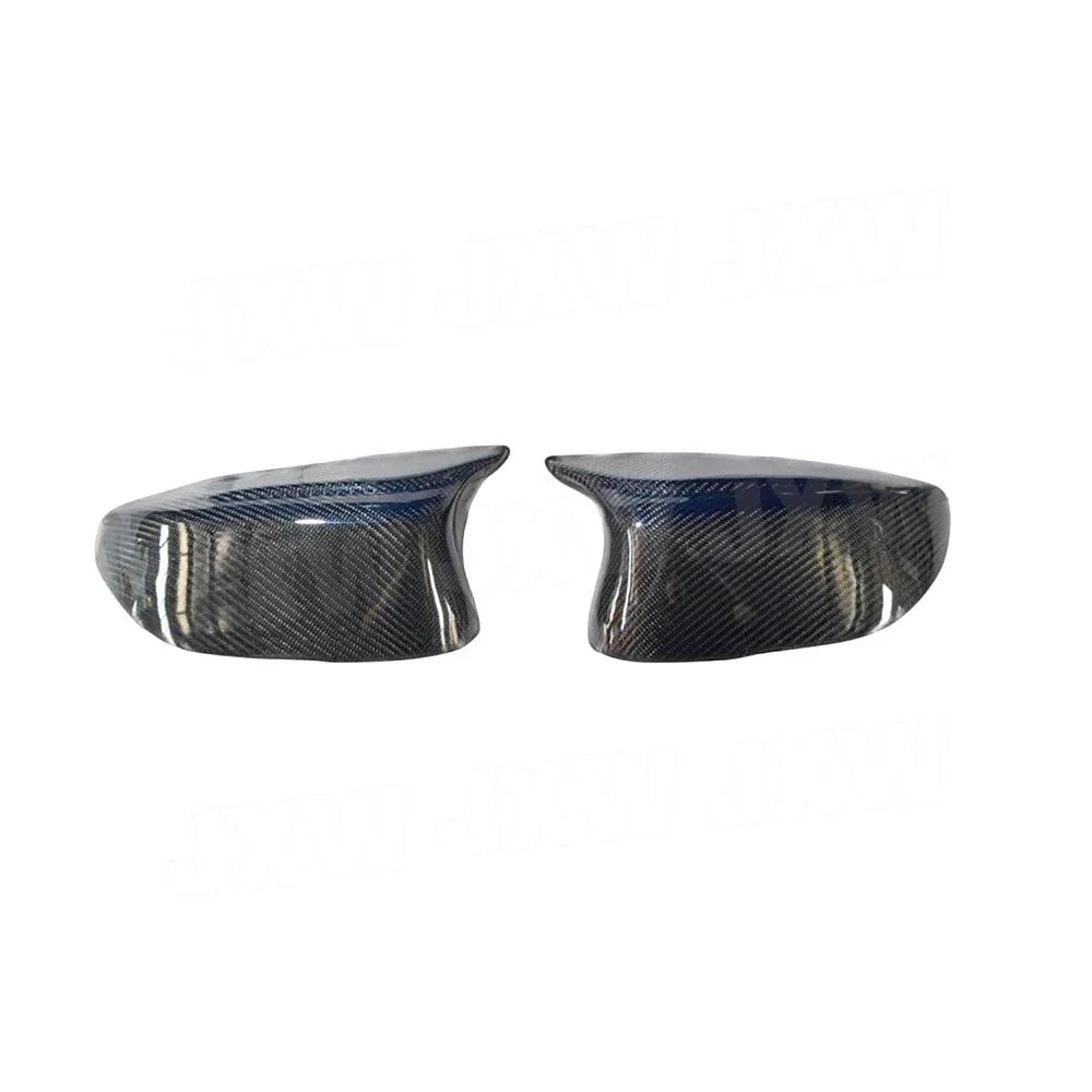 Carbon Fiber Material Car Accessorise Rearview Mirror Covers Caps For Infiniti Q50 2014-2020 Replacement Style