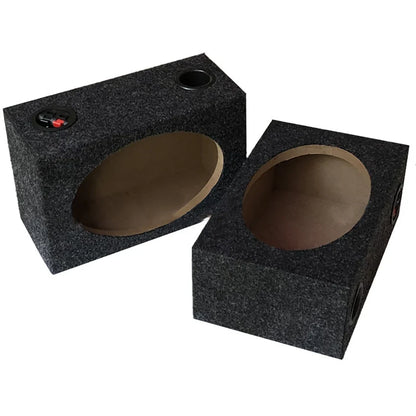 Single 6X9 Speaker Box Universal Sealed Speaker Boxes Car Speaker Box Car Subwoofer Boxes for Car Music Pair