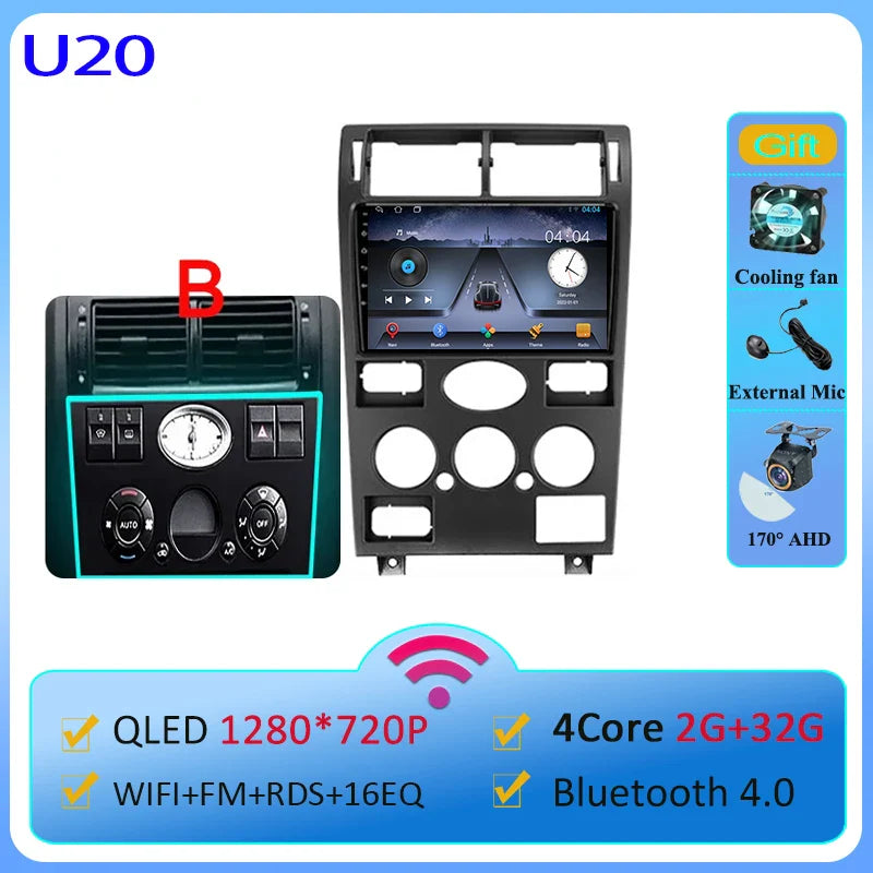Car Android 13  For Ford Mondeo 3 2000-2007 Car Radio Multimedia Video Player Navigation GPS No 2 din Dvd 4G WIFI Carplay Stereo